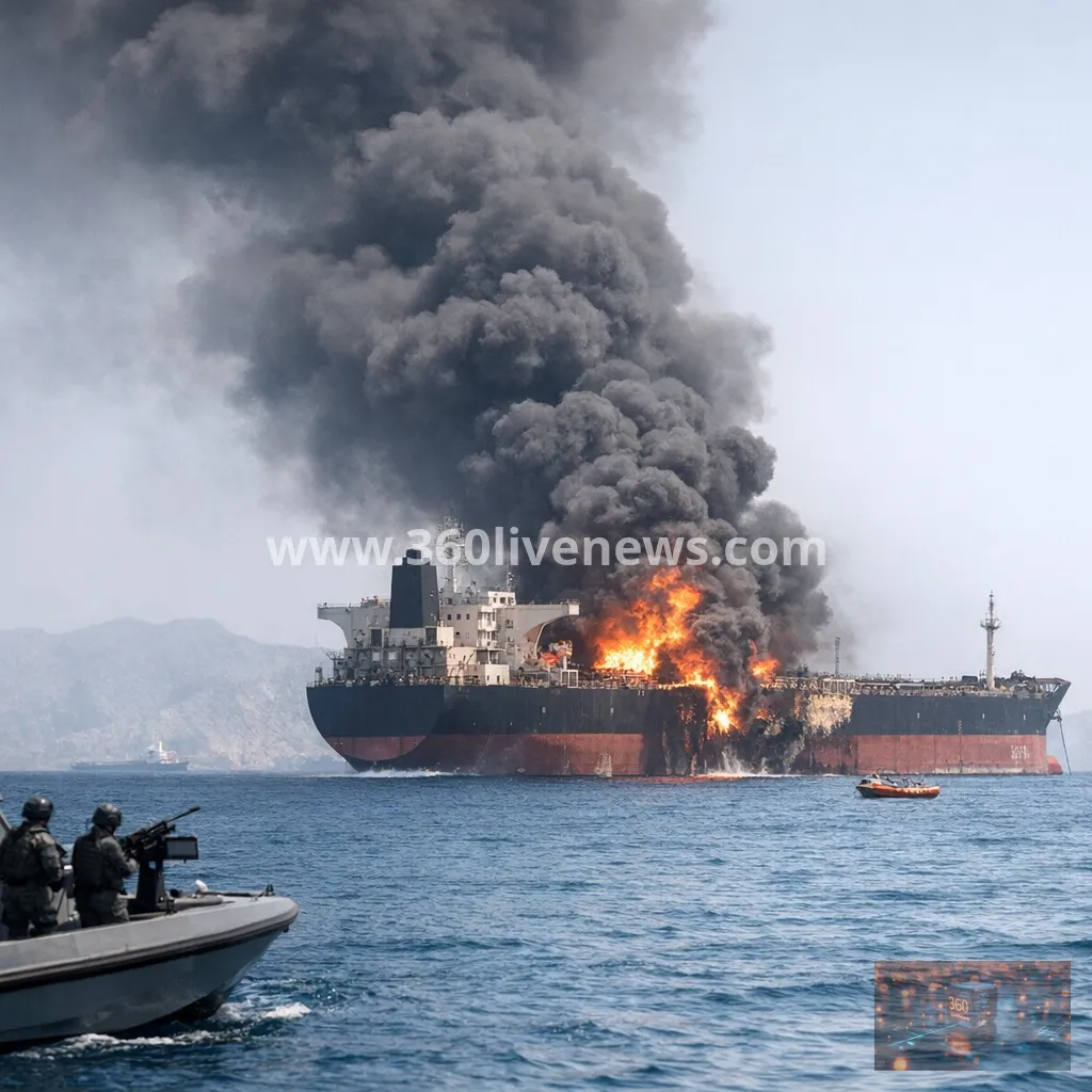 Strait of Hormuz ship attacks surge as 12 crew injured and tanker incidents rise