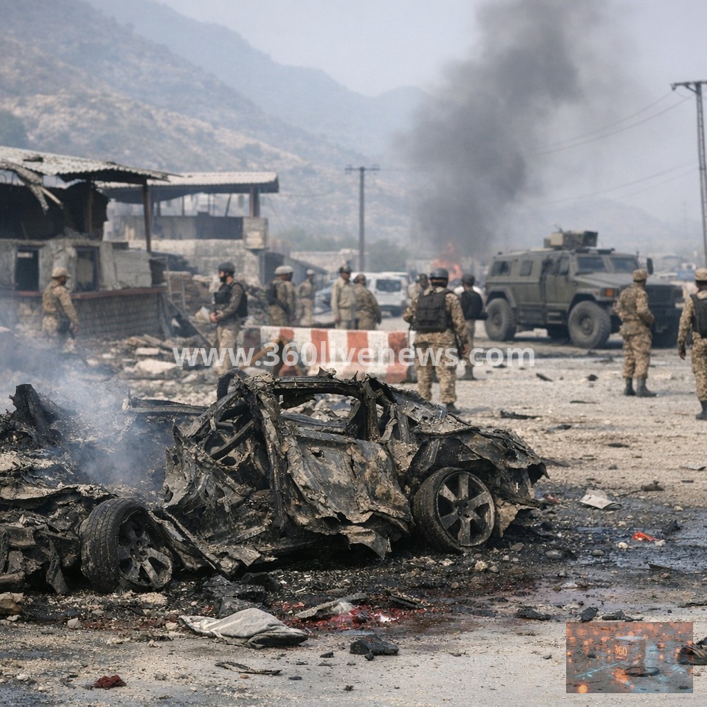 At least 15 killed in car bomb attack on checkpoint in northwest Pakistan