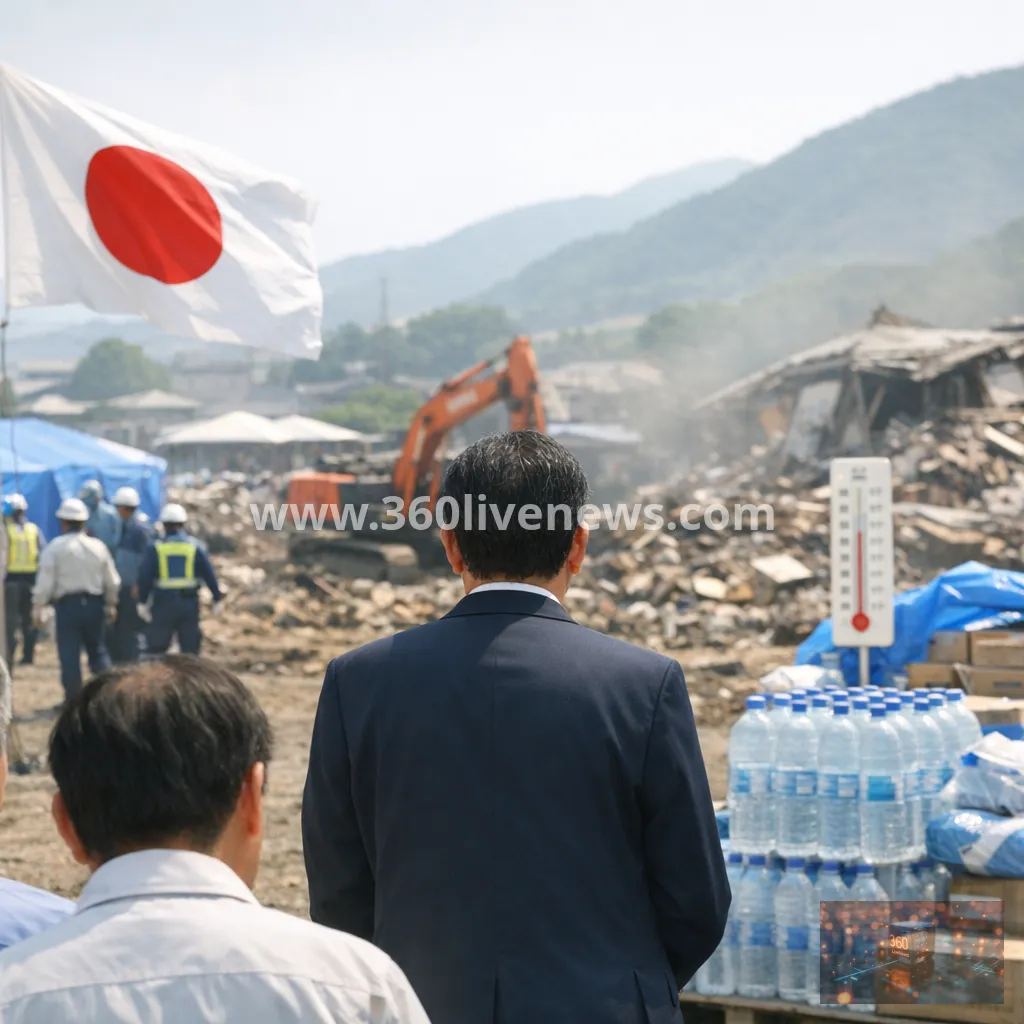 Japan quake recovery in Kumamoto hampered by extreme heat and water shortages