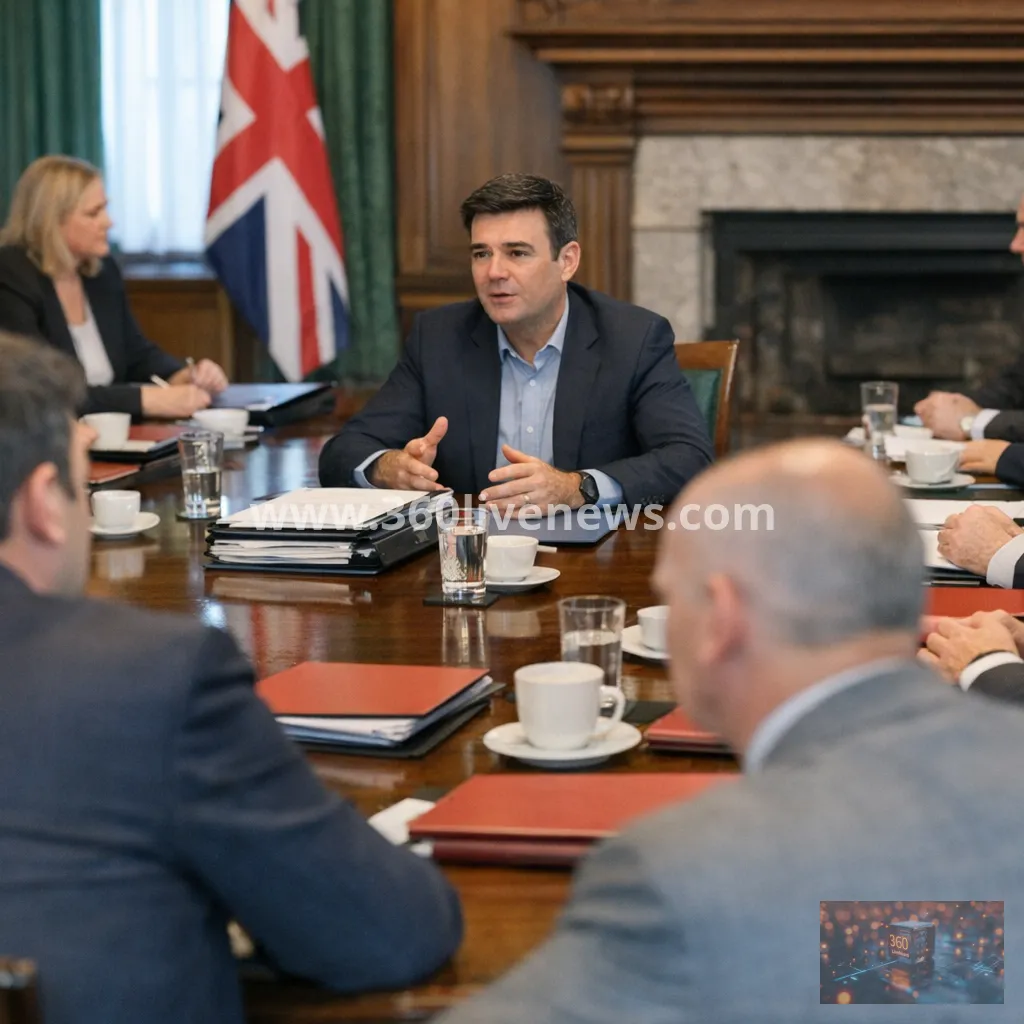 Burnham to set out cost of living support as his Cabinet meets for first time