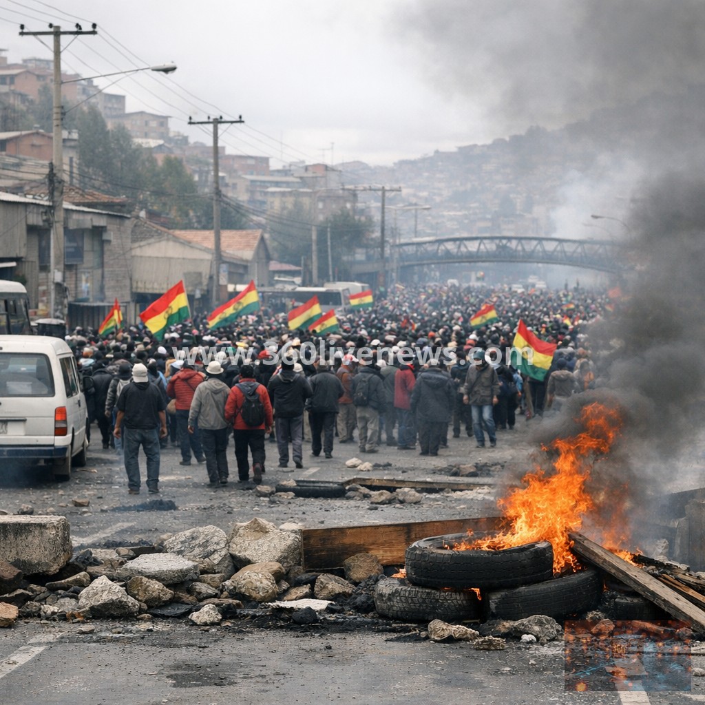 Bolivia unrest causes widespread disruption and prompts cabinet reshuffle