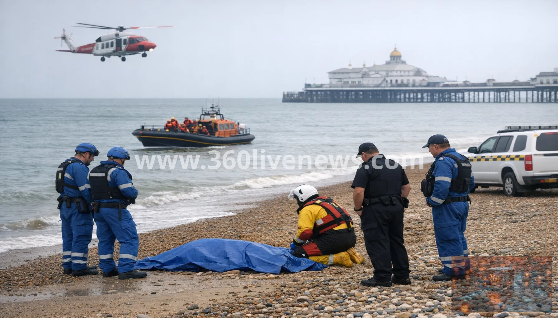 Body found on Eastbourne beach after multi-agency search