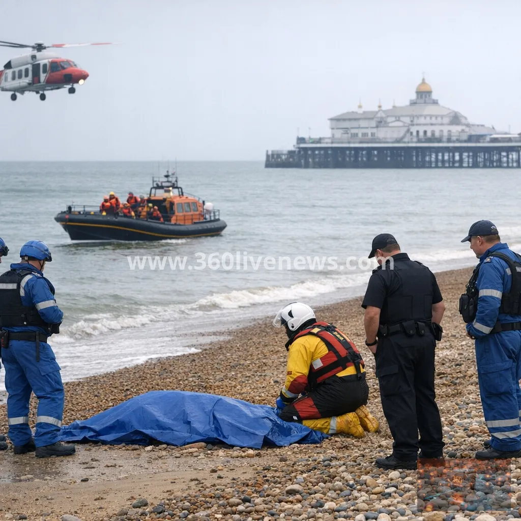 Body found on Eastbourne beach after multi-agency search
