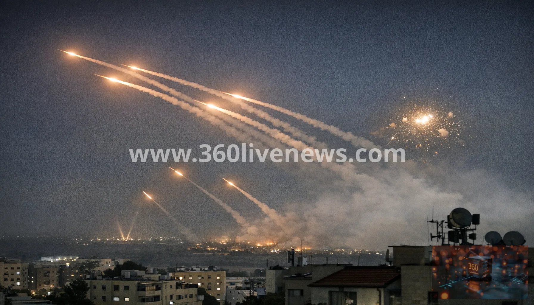 Iran launches retaliatory air attack on Israel after Beirut suburb strike