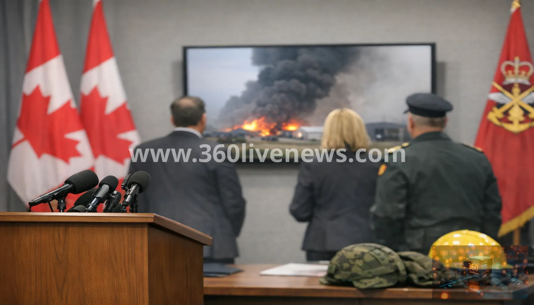 Fatalities and injuries reported as major fire spreads at Canadian Forces Base Wainwright