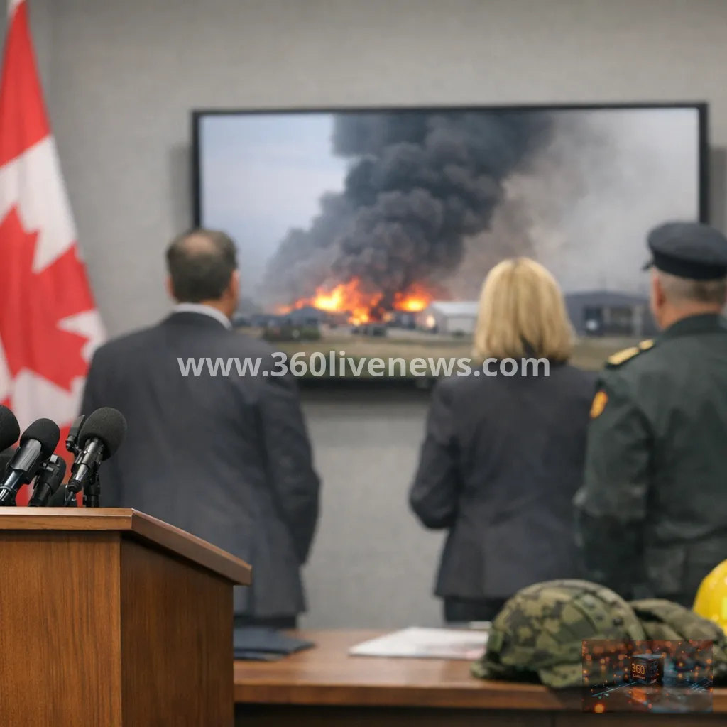 Fatalities and injuries reported as major fire spreads at Canadian Forces Base Wainwright