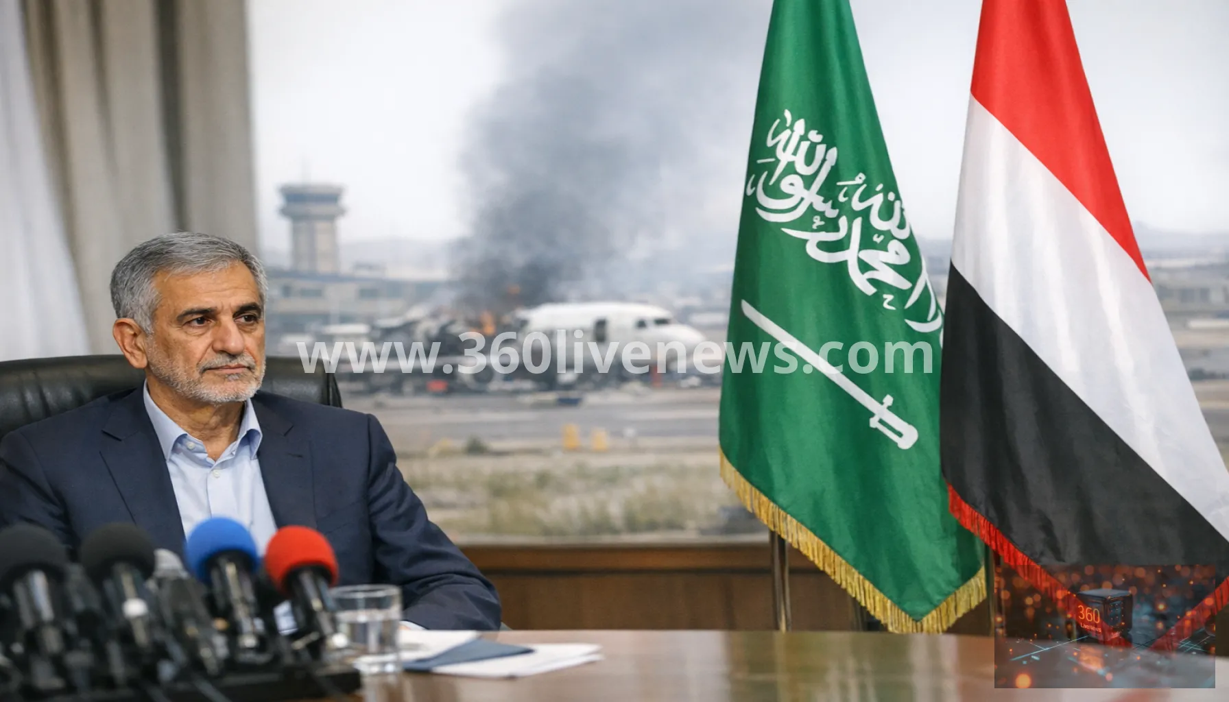 Yemen's Houthis threaten Saudi Arabia with 'siege' after Sanaa airport strike