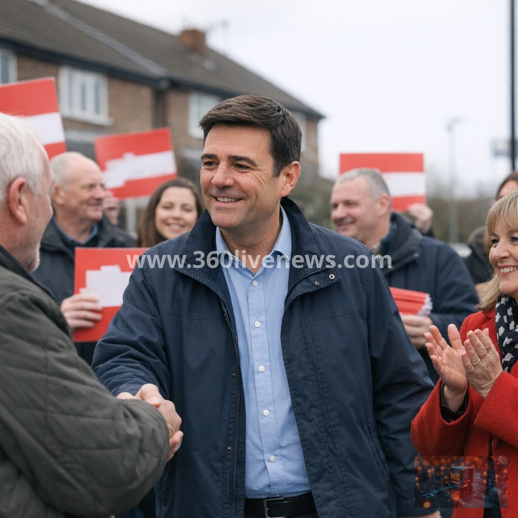 Labour confirms Andy Burnham as Makerfield by-election candidate