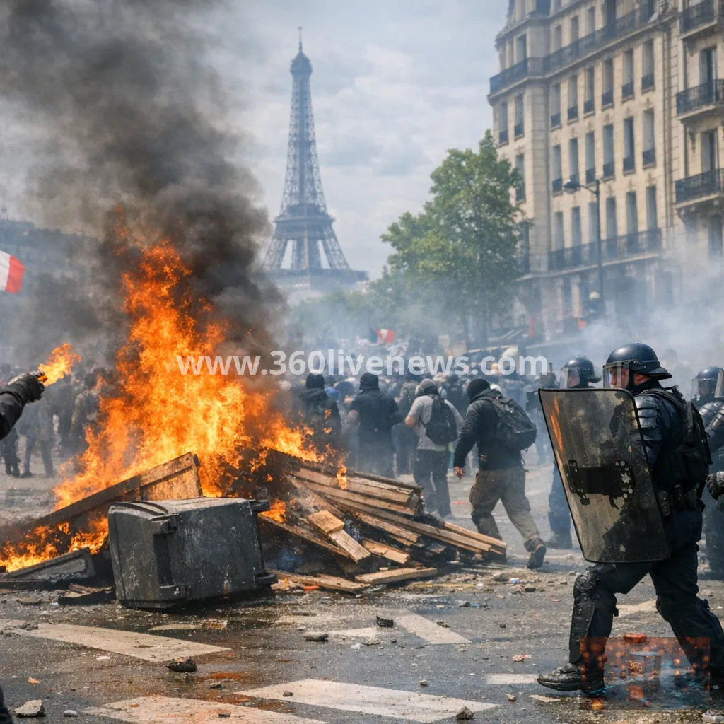 France cost-of-living protests turn violent nationwide