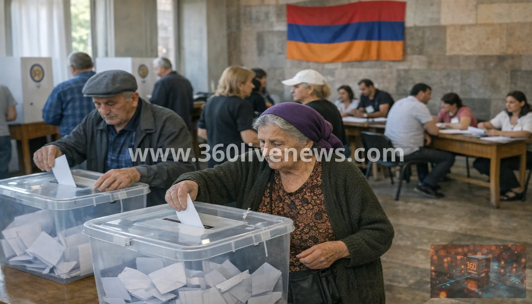 Armenia votes in parliamentary election seen as test of Pashinyan's westward pivot