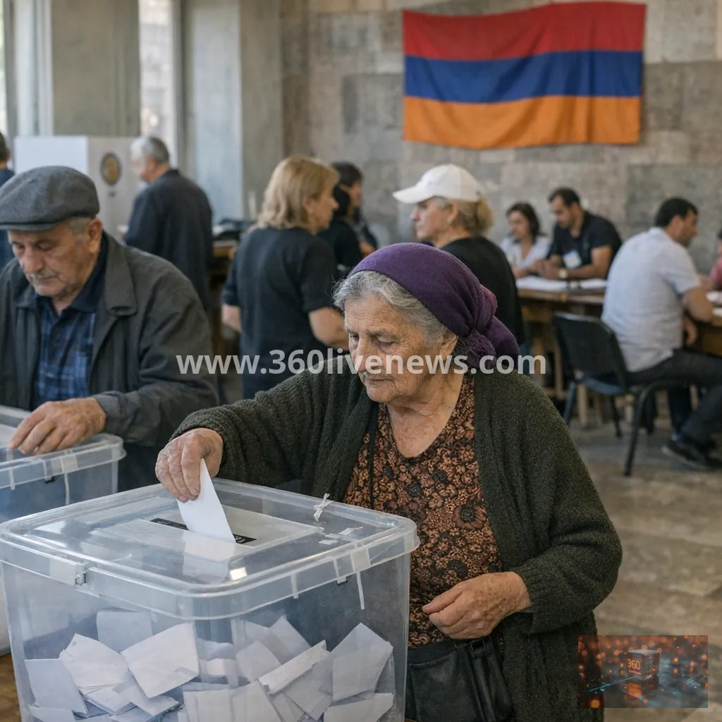 Armenia votes in parliamentary election seen as test of Pashinyan's westward pivot