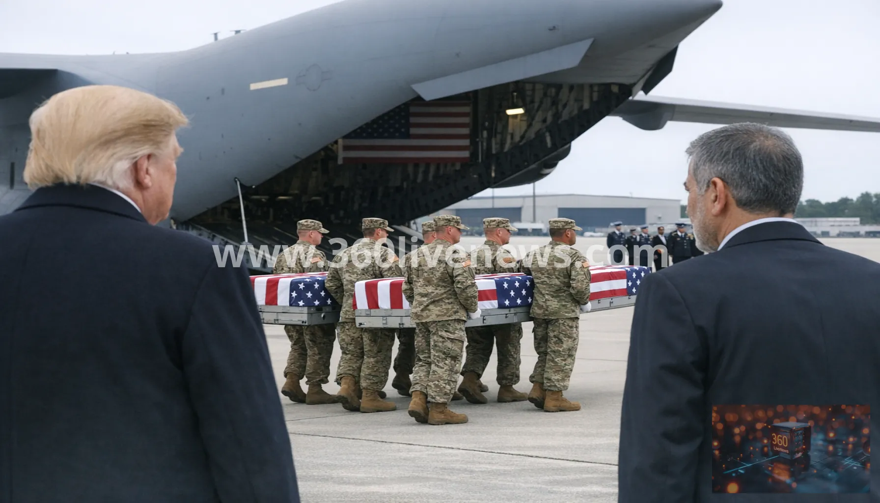 Trump attends Dover repatriation of US military dead from Iran war