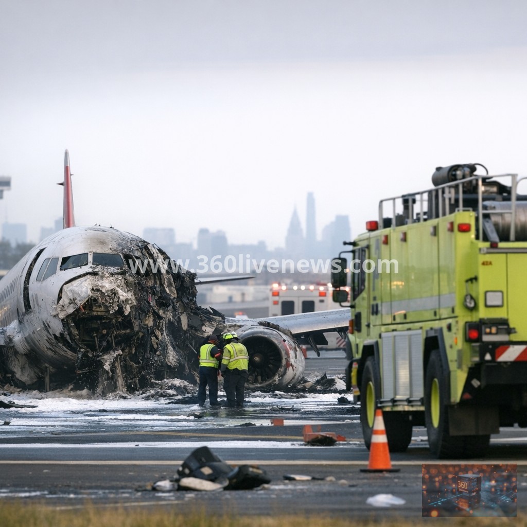 Deadly LaGuardia Airport Crash Linked to Fire Truck Transponder Absence