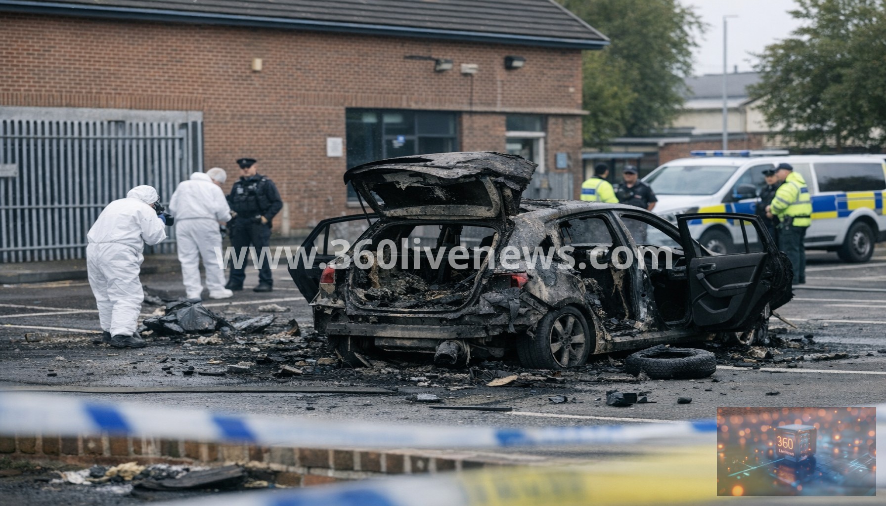 Man charged with attempted murder after Dunmurry police station car bomb