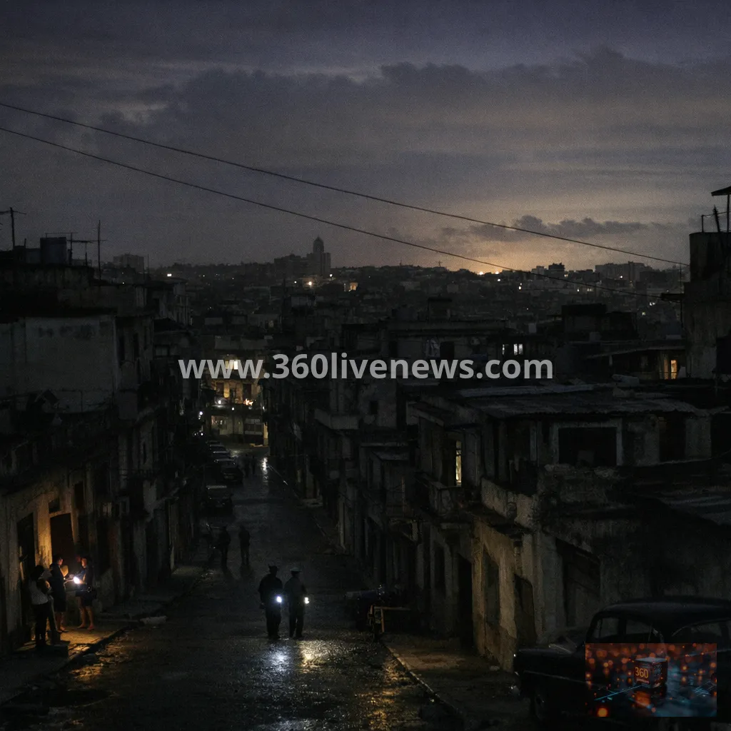 Cuba suffers third nationwide blackout in six months amid worsening fuel shortages