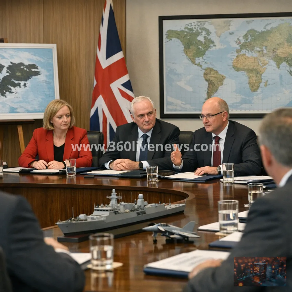Falklands row intensifies UK debate over defence spending target