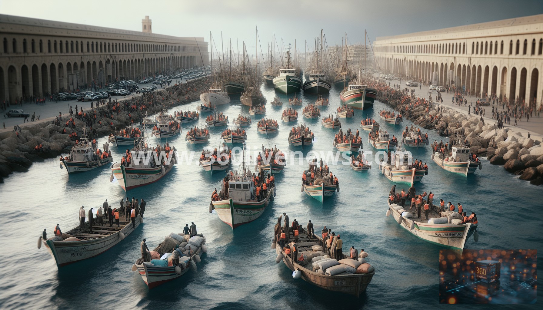 International aid flotilla departs from Marseille to address humanitarian crisis in Gaza