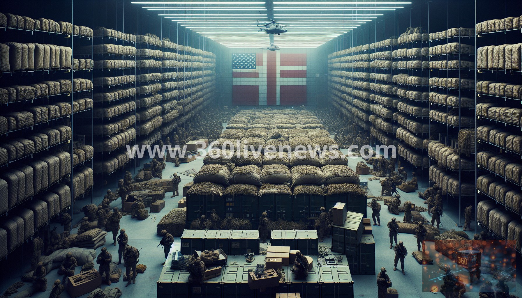 Danish military stockpiles blood supplies amid heightened tensions with the United States over Greenland demands
