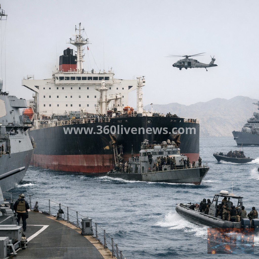 US-Iran Naval Blockade and Ship Seizures Escalate Tensions in Strait of Hormuz