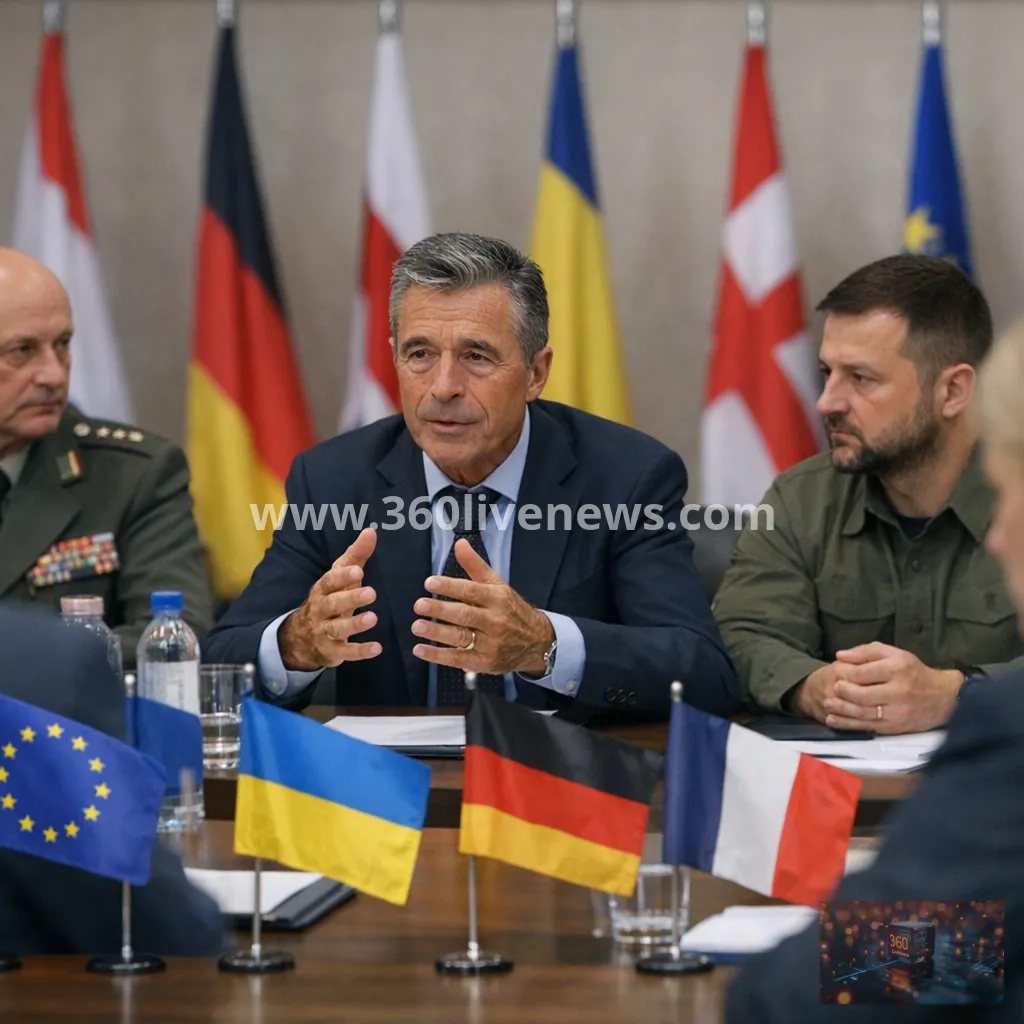 Rasmussen urges Europe-wide defence coalition including Ukraine ahead of Berlin talks