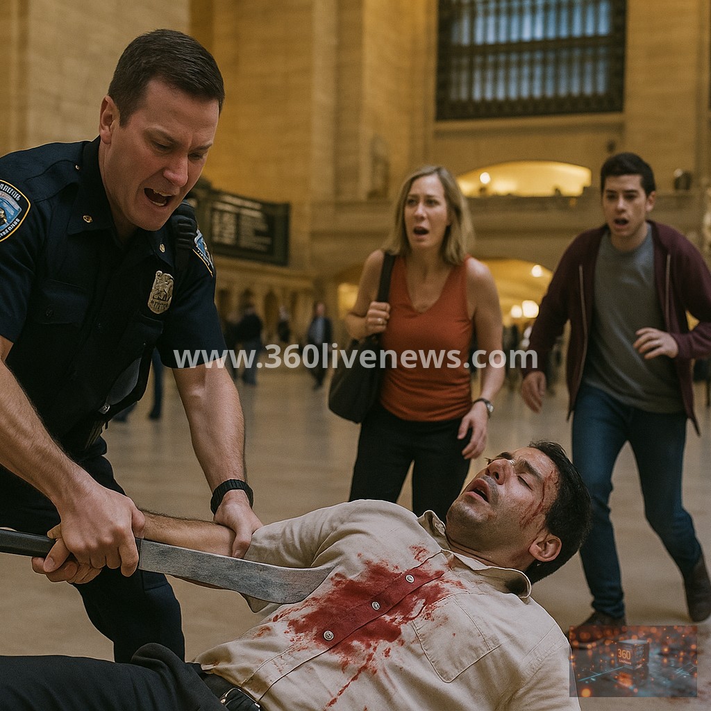 Machete Attack at Grand Central Station Kills Attacker and Injures Three
