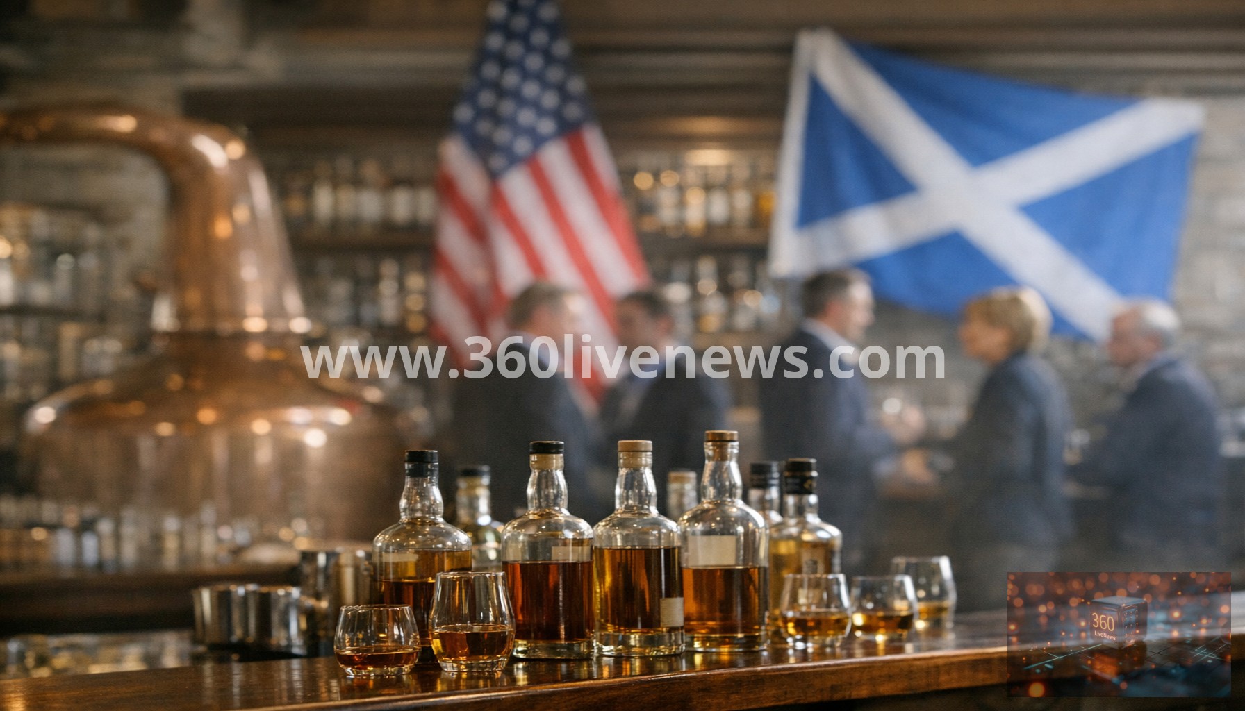 US removes whisky tariffs, sparking political debate in Scotland