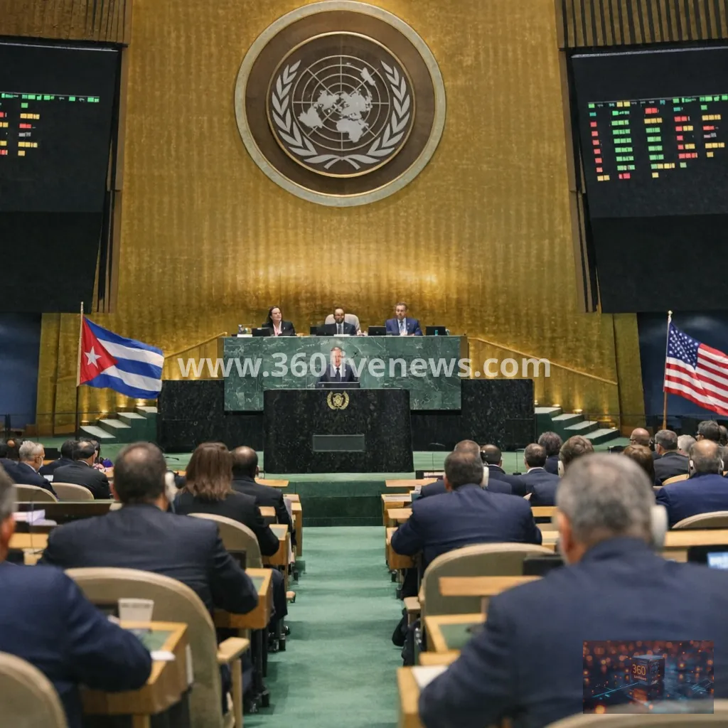 UN vote on Cuba embargo support falls to 30-year low amid diplomatic row