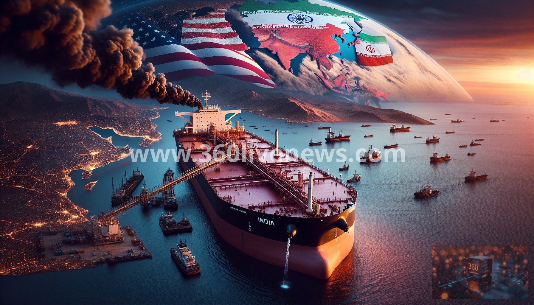 US Grants India 30-Day Waiver to Purchase Russian Oil Amid Middle East Tensions