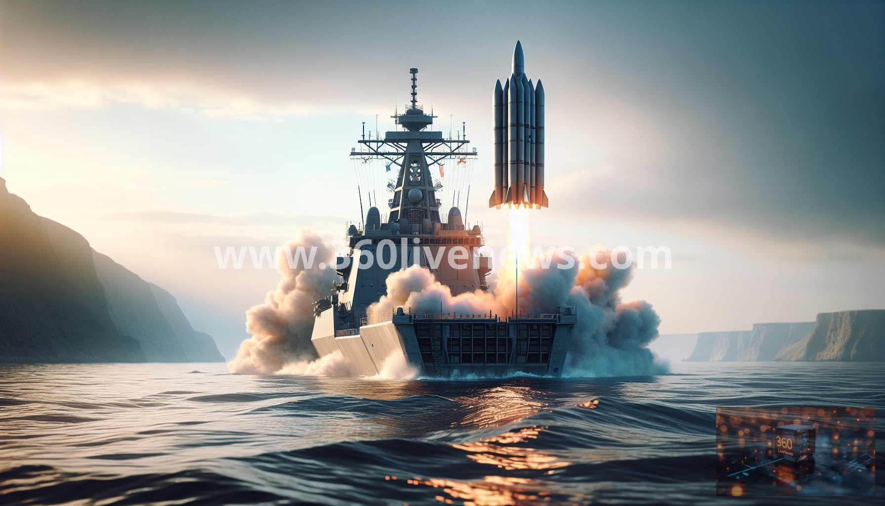 North Korea conducts cruise missile test from new naval destroyer under Kim Jong Un's supervision