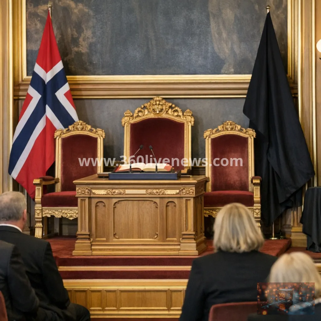 Haakon takes oath as Norway begins mourning late King Harald V