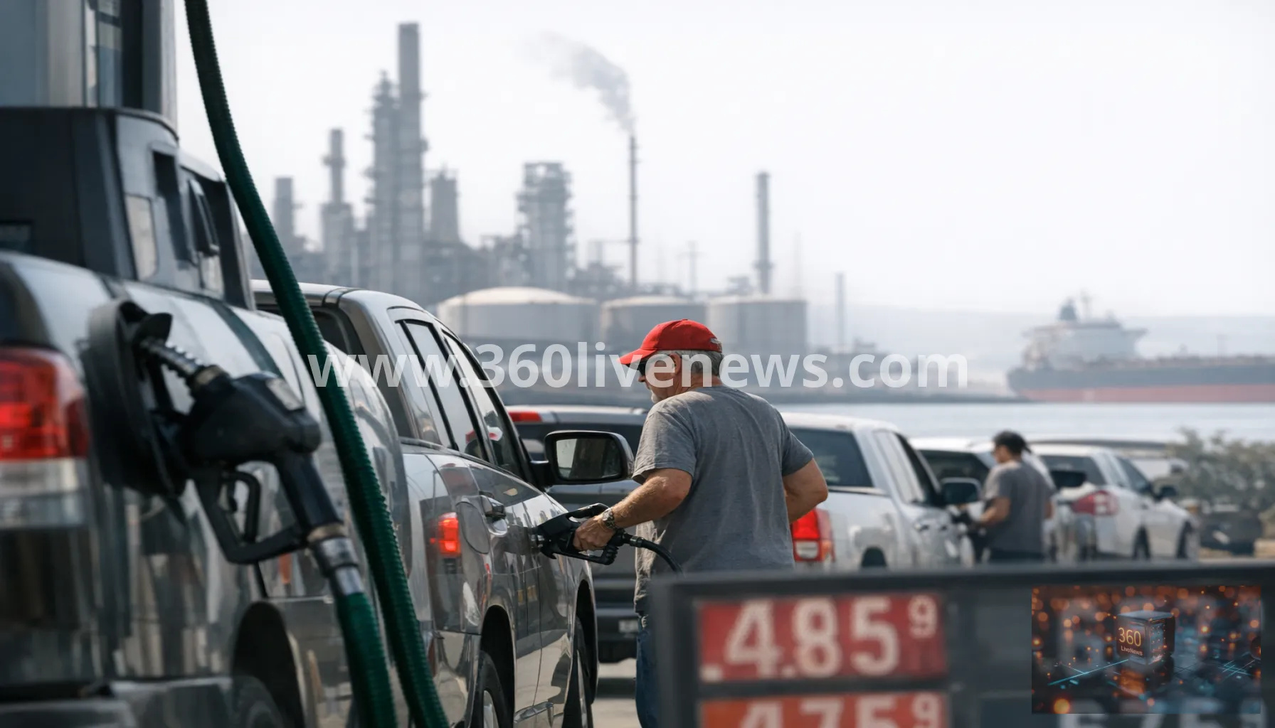 US diesel and gasoline prices hit records amid Iran war and Strait of Hormuz volatility