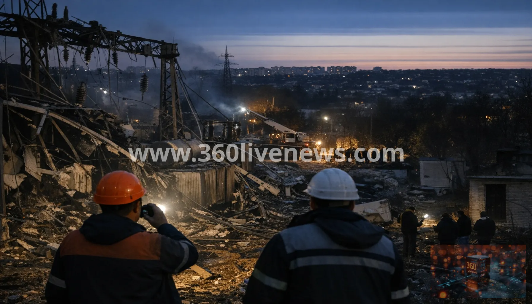 Russian strikes leave more than 200,000 without power in Ukraine's Dnipropetrovsk region