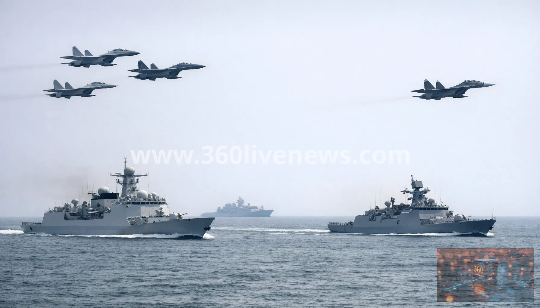China announces joint naval and air drills with Russia amid Taiwan tensions