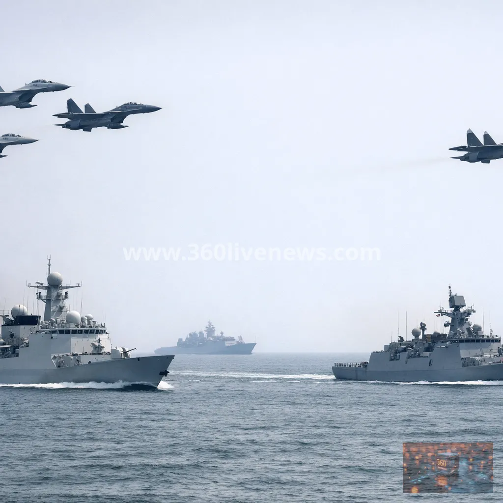 China announces joint naval and air drills with Russia amid Taiwan tensions