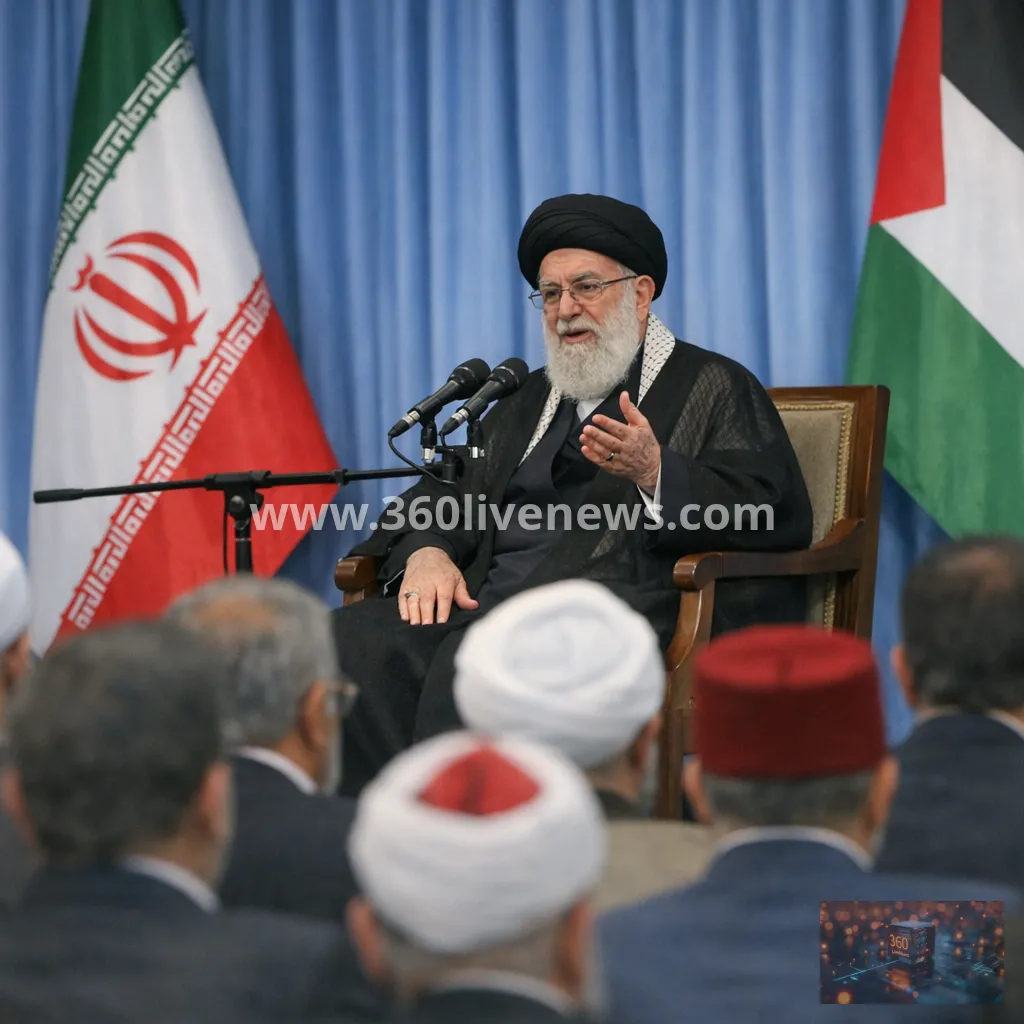 Iran's supreme leader urges Muslim unity against the United States and Israel