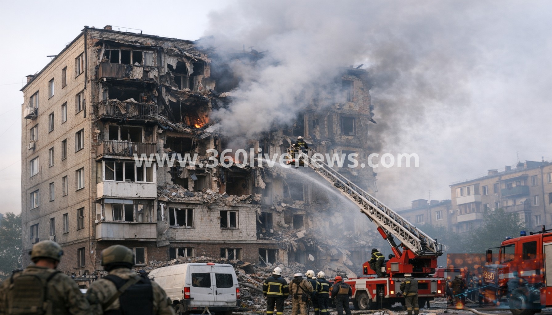 Ukrainian drone attack targets FSB officers in Donetsk