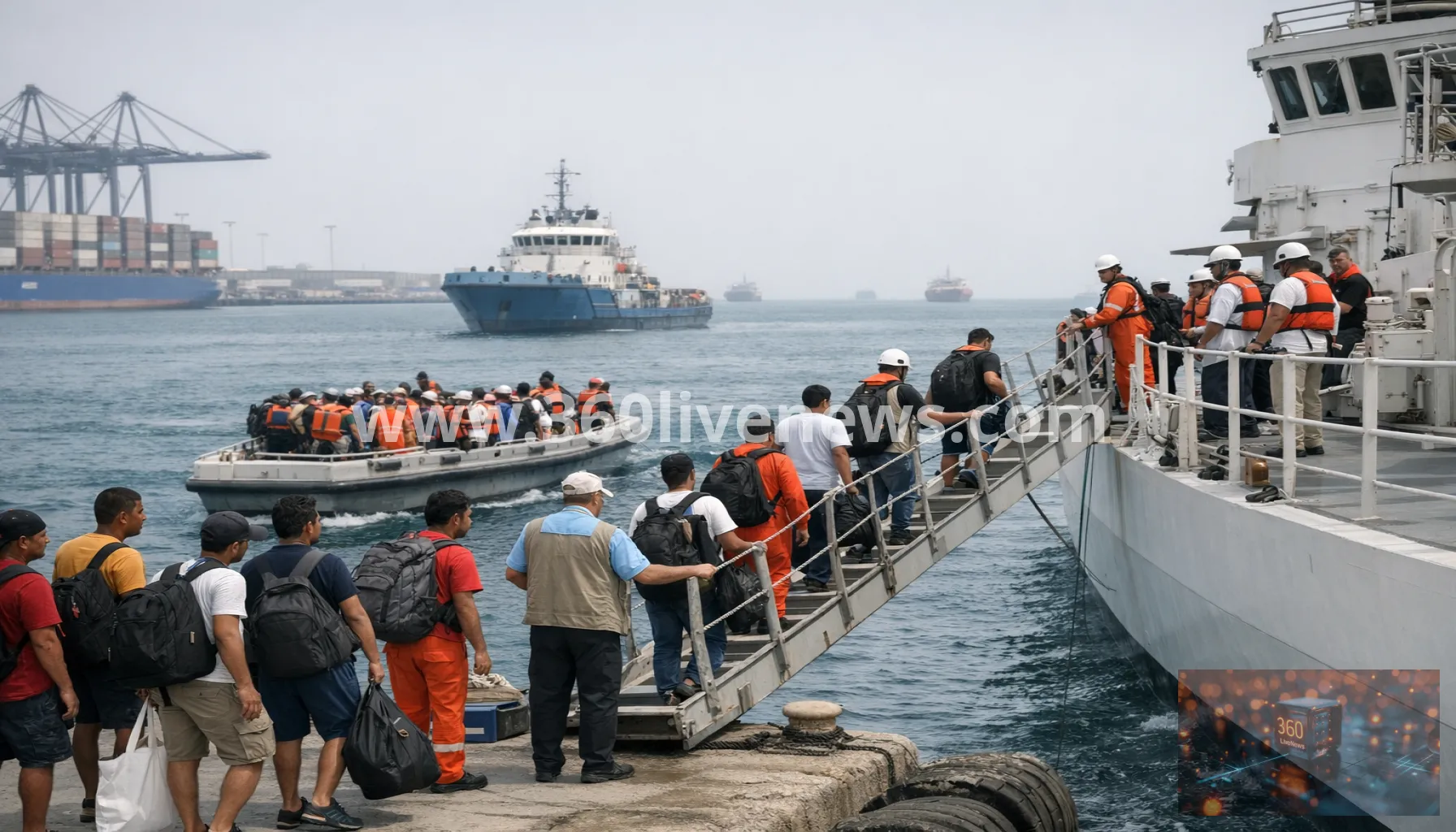 UN maritime agency begins evacuation plan for more than 11,000 sailors stranded in the Gulf