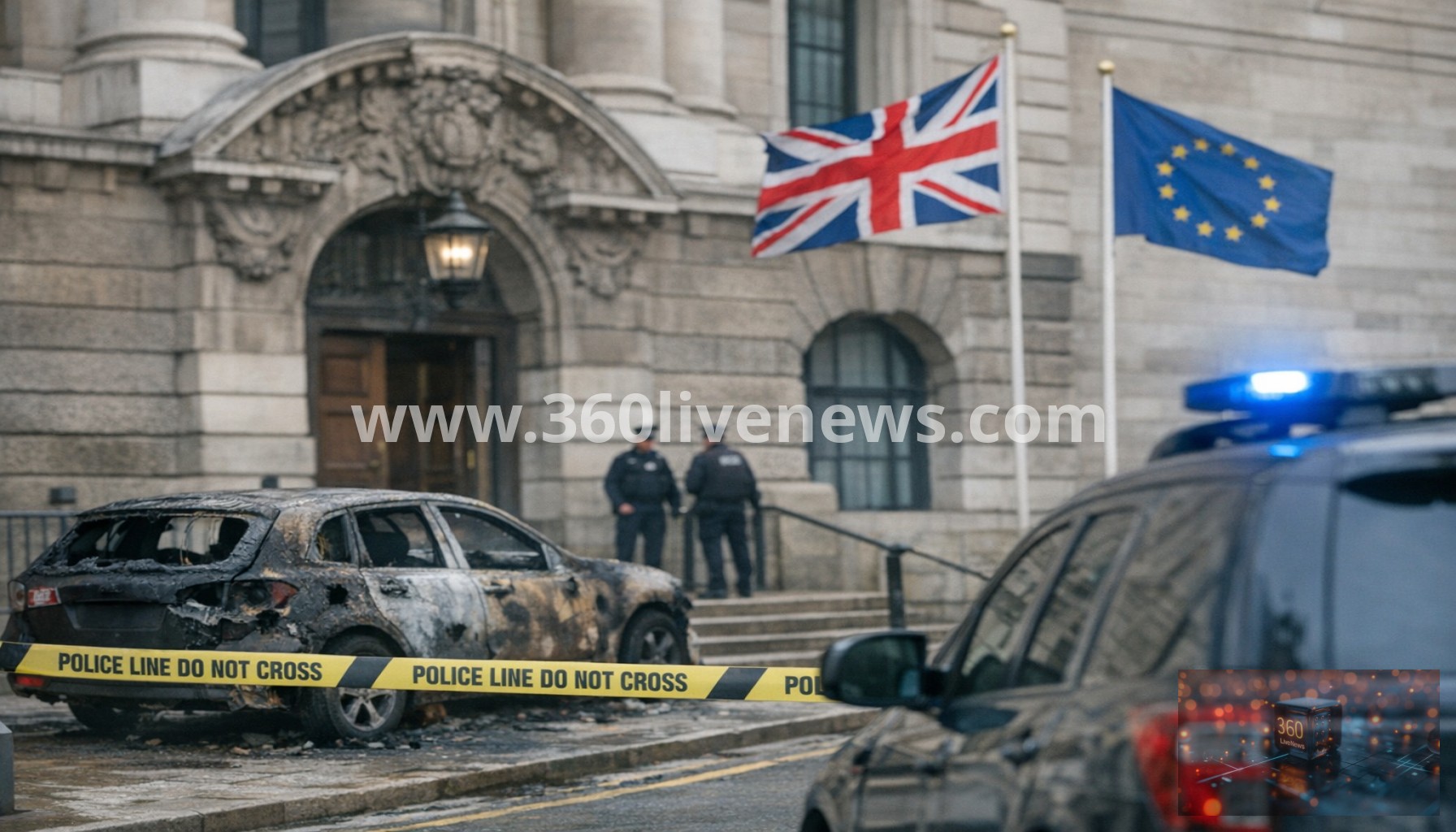 United Kingdom Court hears defendant says he was threatened into arson attack on car linked to Keir Starmer