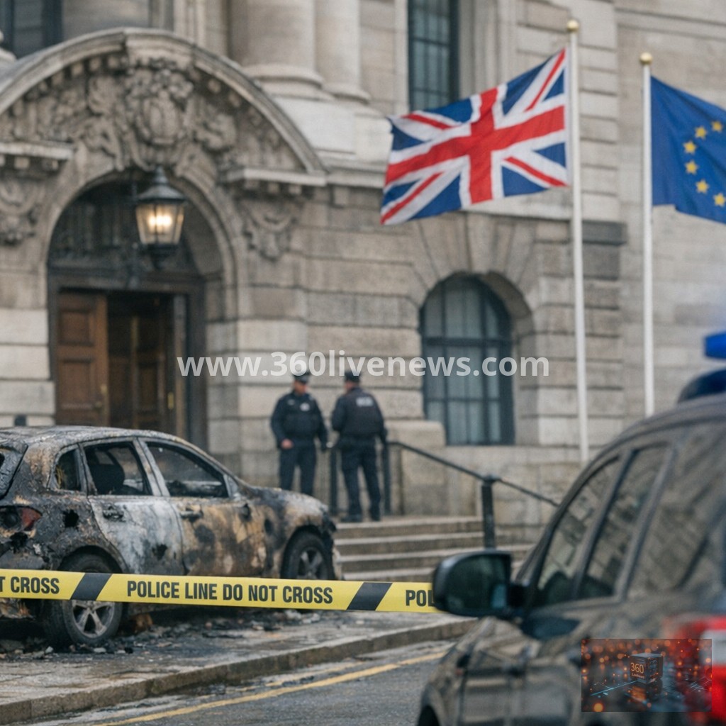 United Kingdom Court hears defendant says he was threatened into arson attack on car linked to Keir Starmer
