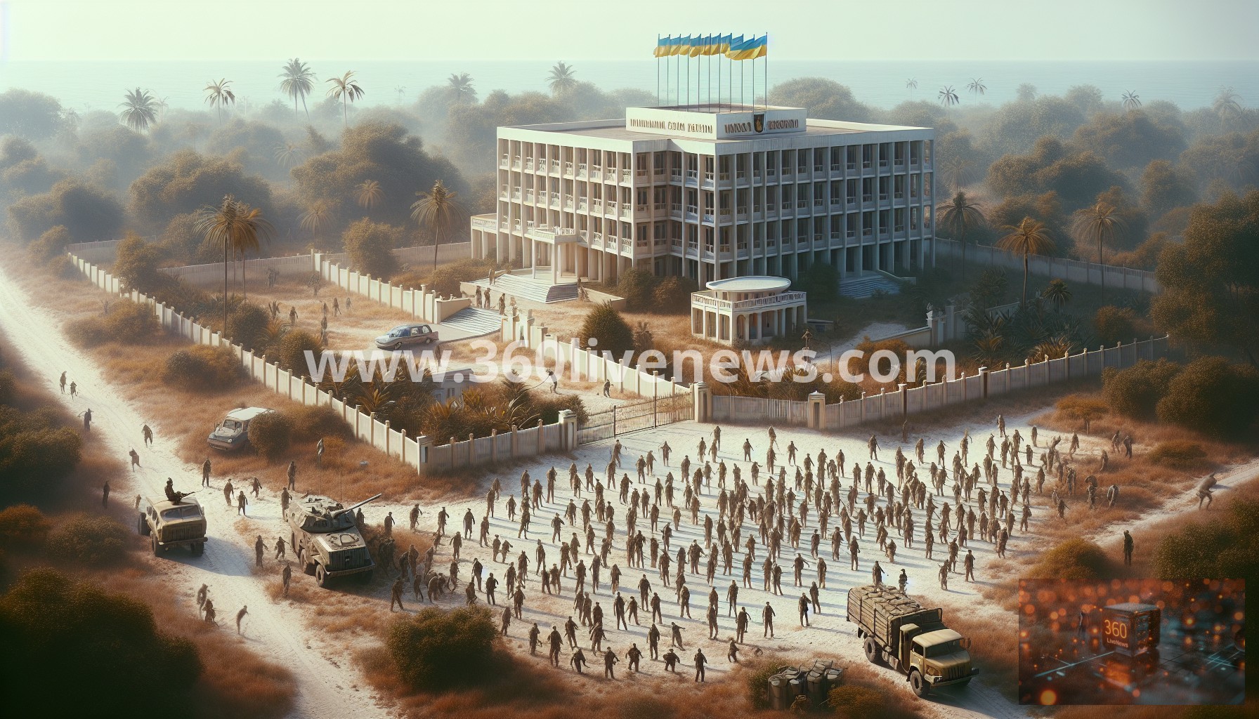 Russian Agents Target Ukrainian Embassy in Ivory Coast with Disinformation Campaign, Investigation Reveals