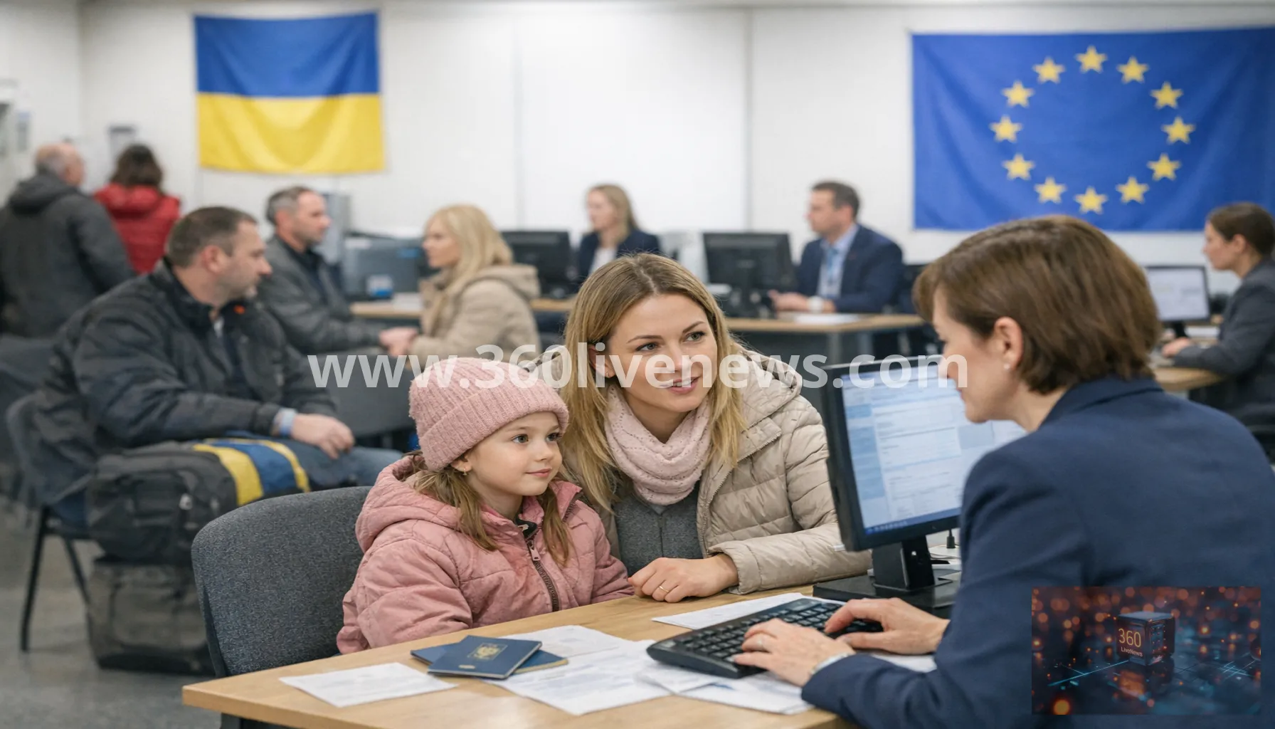 EU extends Ukrainians' right to stay until 2028, with new draft rule for arrivals
