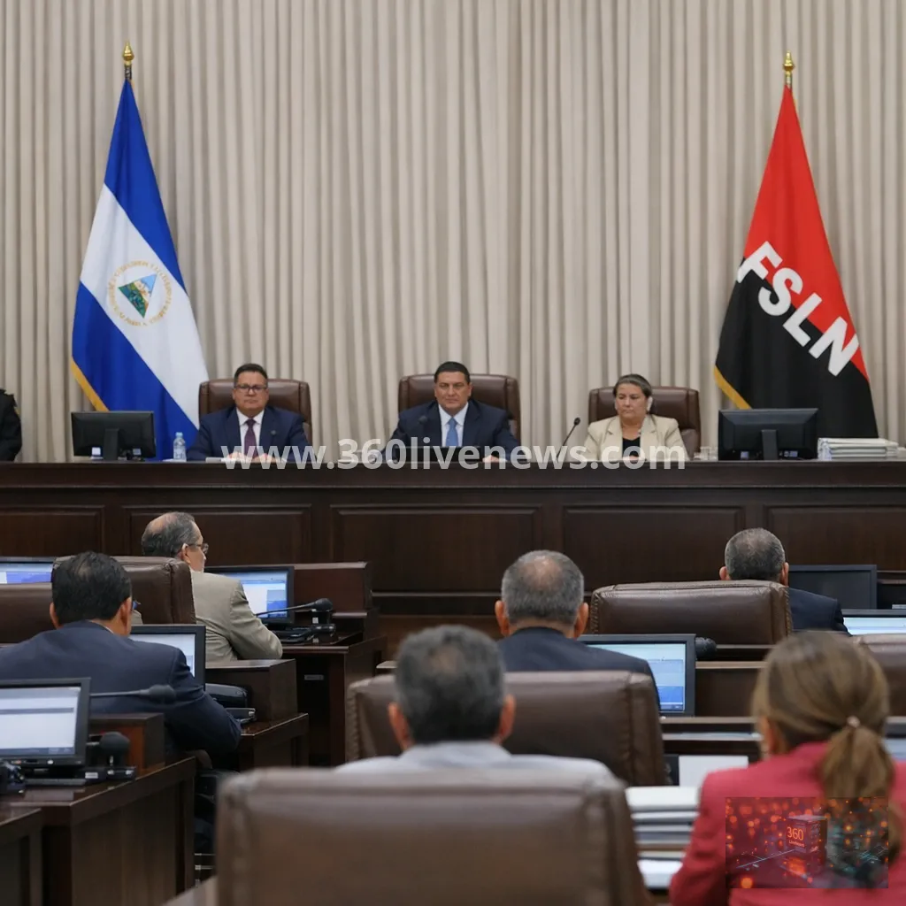 Nicaragua votes to bar opposition parties and extend terms in first approval of constitutional reform