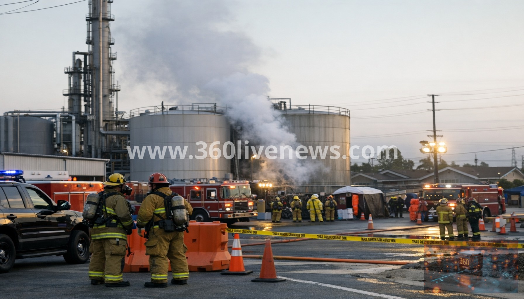Chemical tank incident leaves 16,000 Garden Grove residents unable to return home
