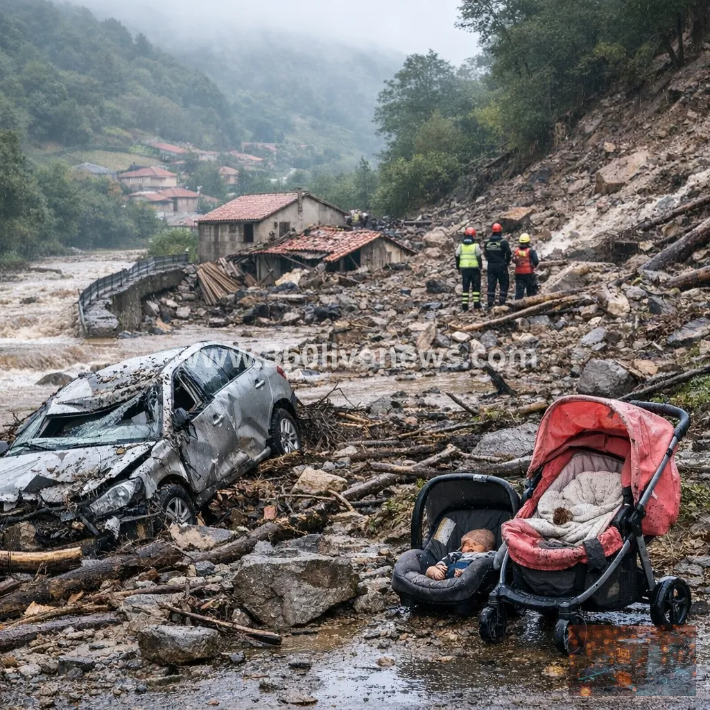 Flood and landslide in northwestern Spain kill two women