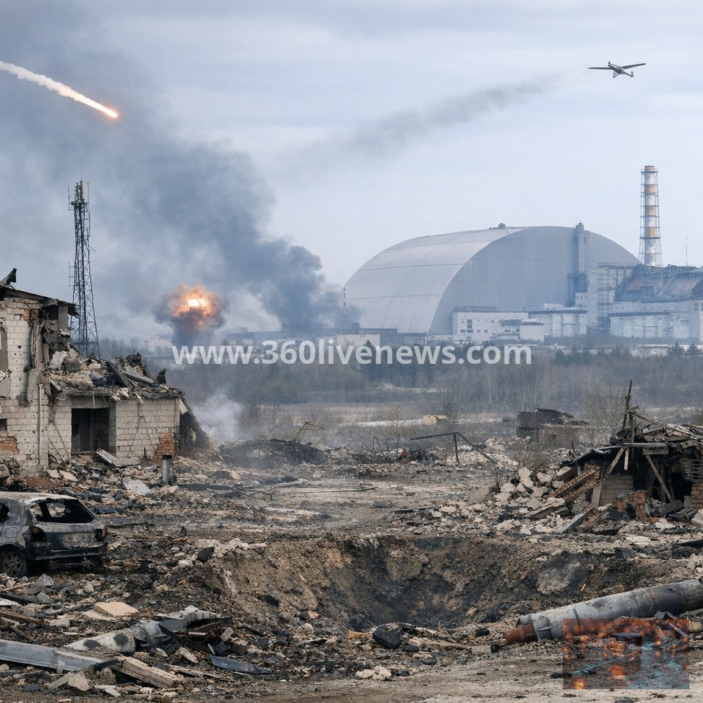 At least 16 killed in exchange of strikes between Ukraine and Russia on Chernobyl anniversary