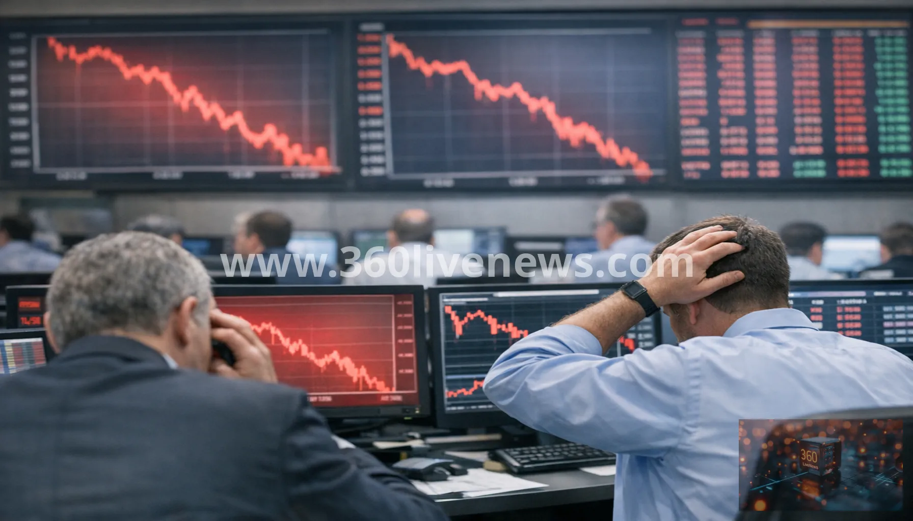 Global tech sell-off deepens as inflation fears and AI debt worries hit markets