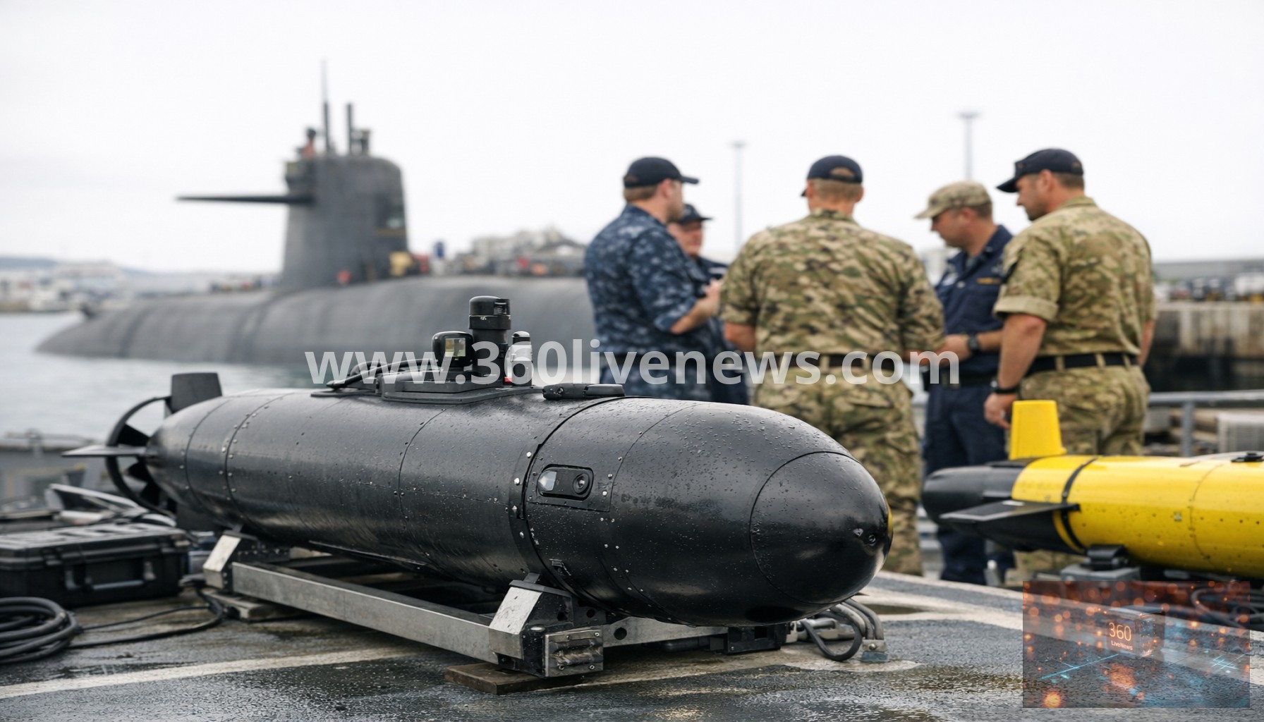 US, UK and Australia to develop underwater drones through AUKUS pact