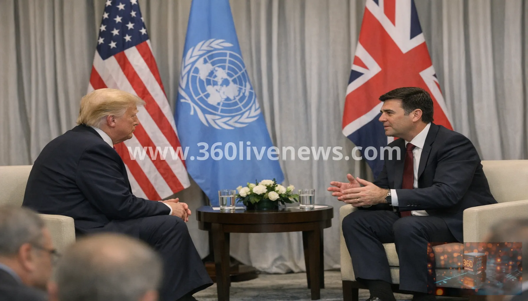 Trump and Burnham meet at UN as Chagos deal comes under scrutiny
