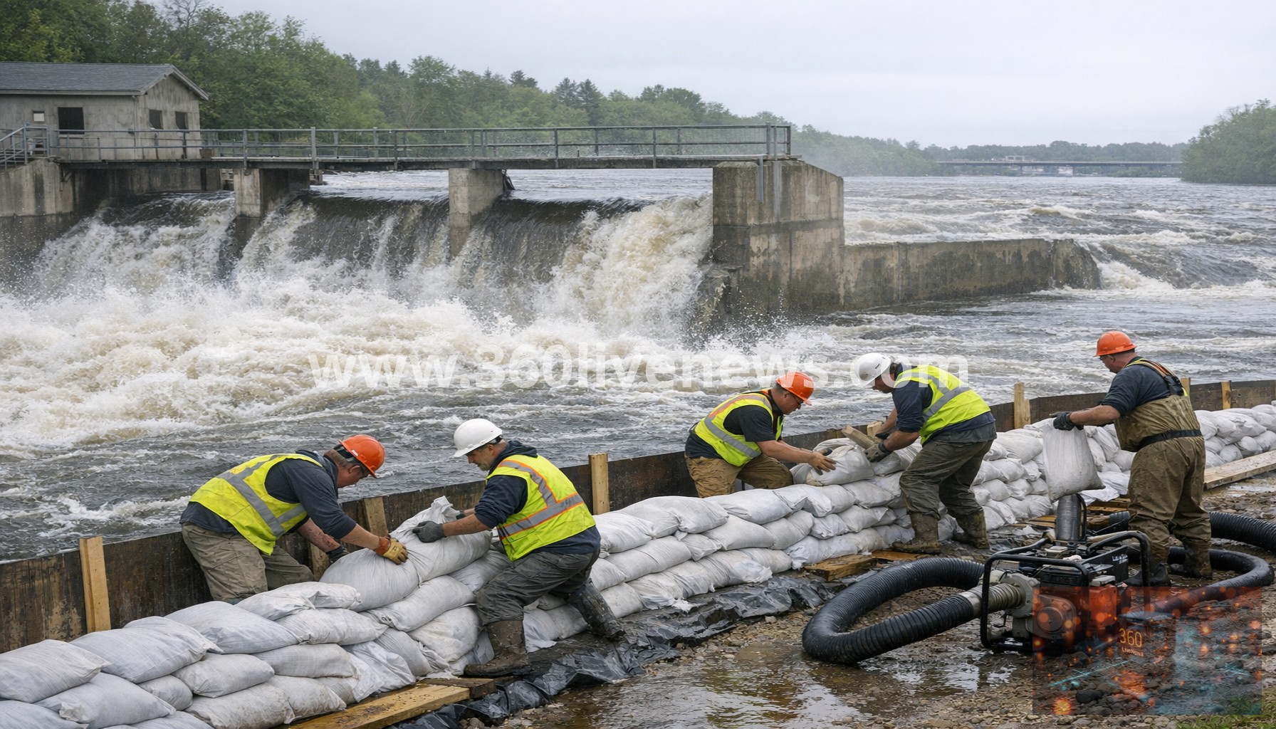Dam in Michigan faces overtopping threat amid infrastructure decay