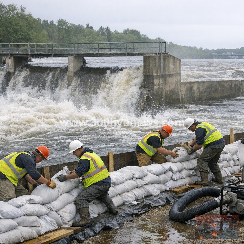 Dam in Michigan faces overtopping threat amid infrastructure decay